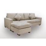 Zetland Fabric 4 Seat L shape Sofa with chaise